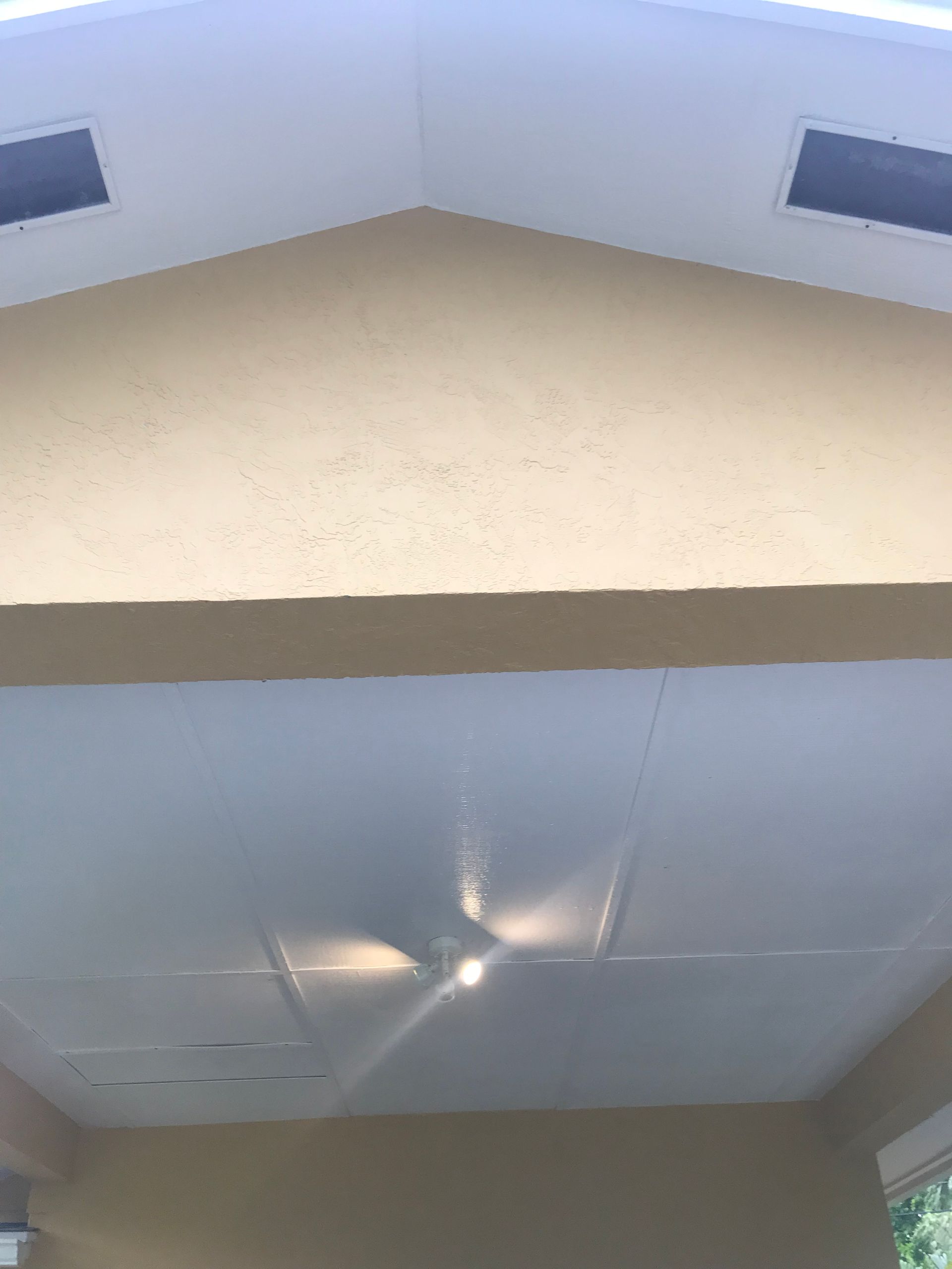 Clean Outdoor Ceiling