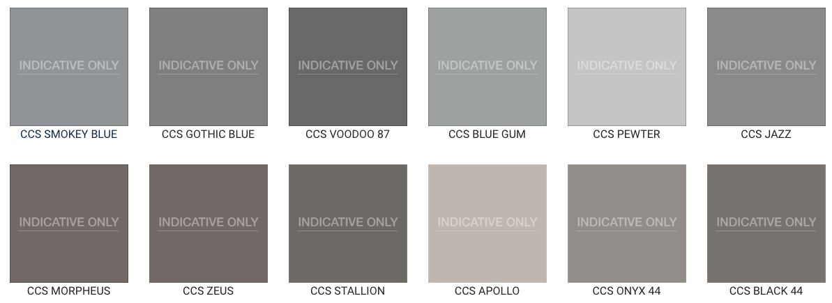 Grey shades concrete colour swatches — Concrete Colour Solutions in Morisset, NSW