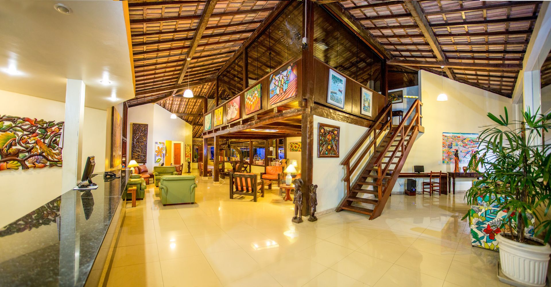 Aréa Comum Hotel Girassol 