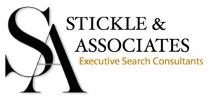 A logo for stickle & associates executive search consultants