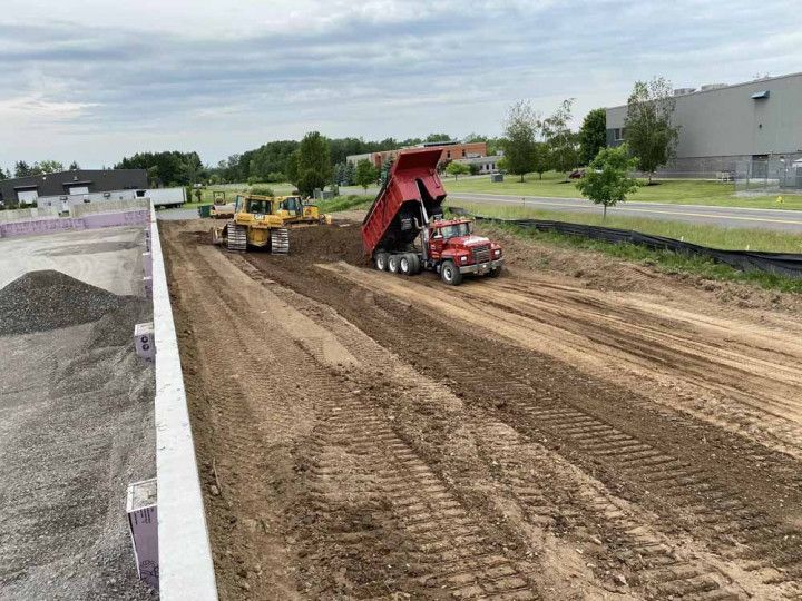 Road repair on going
