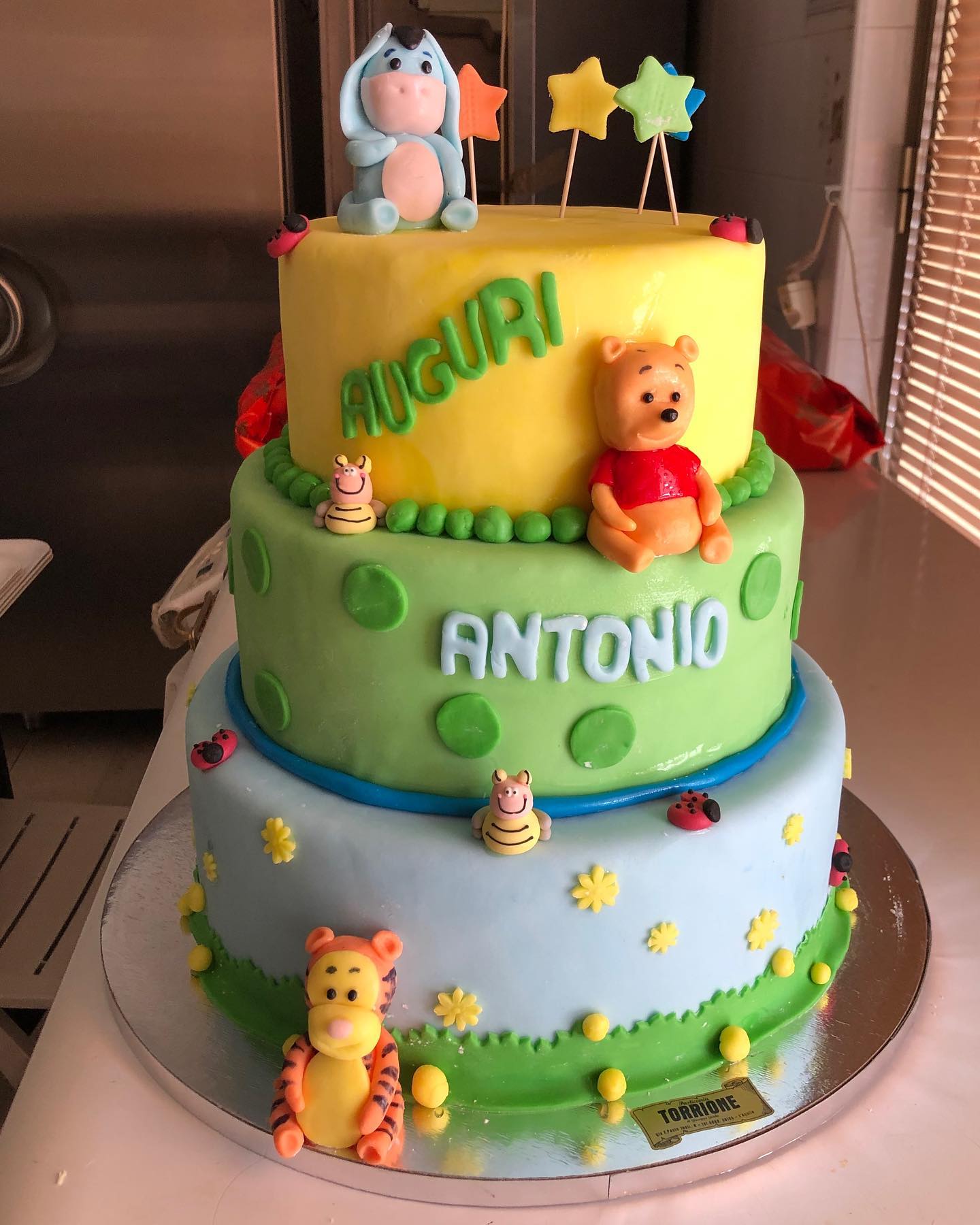 torta con pasta di zucchero