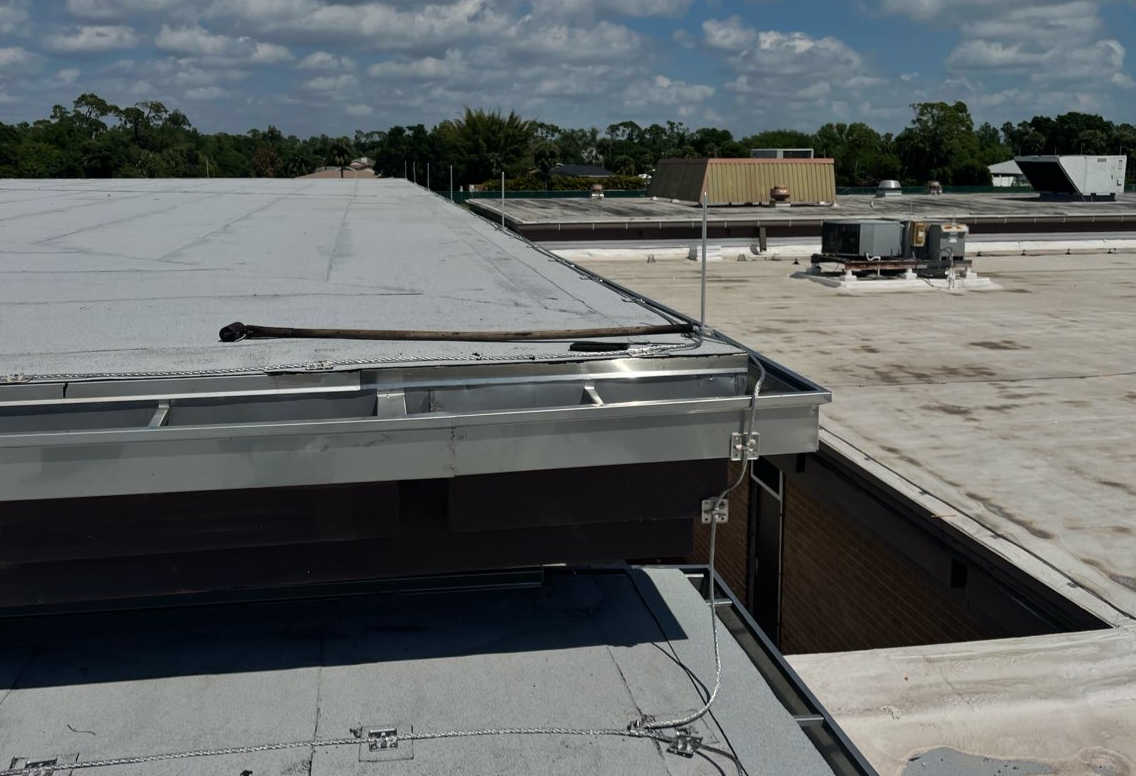 damage roof in florida