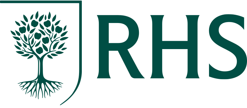 RHS logo with a tree and initials in green.