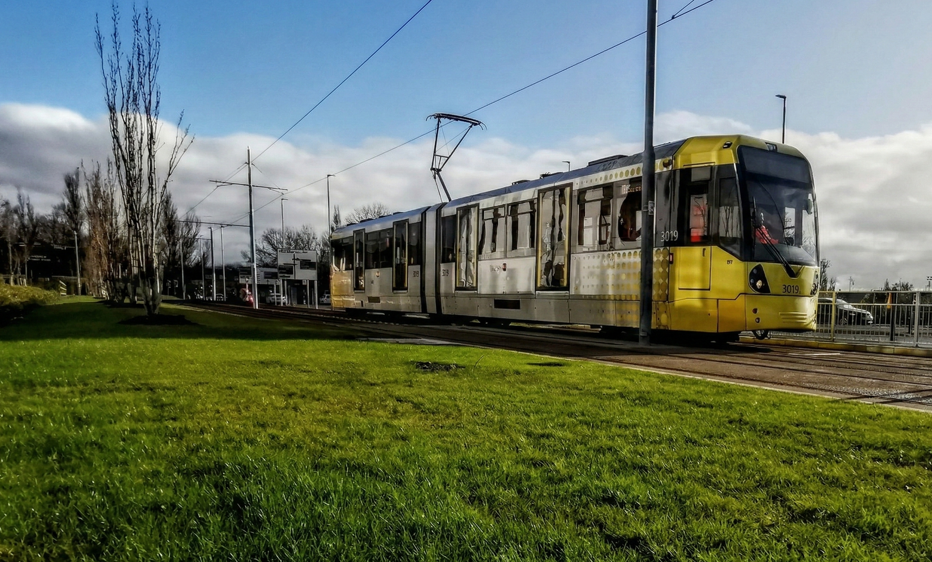 Hydroseeded rail embankment at Frodingham, Lincolnshire — steep slope vegetation for Story Rail.
