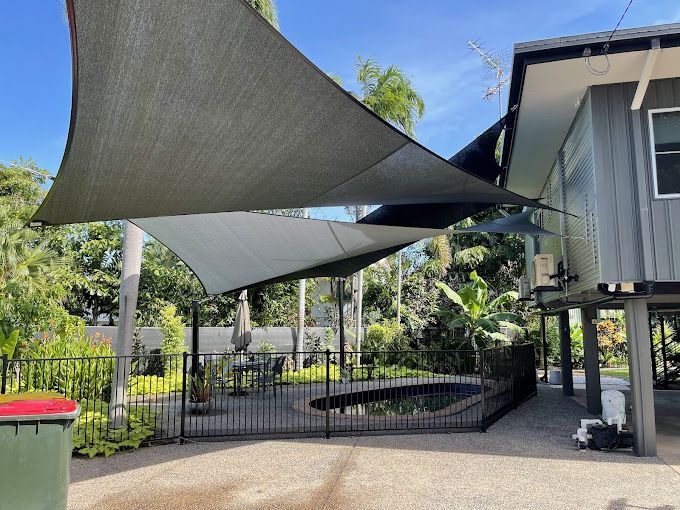 Shade In A Park — Aerosail Engineered Fabric Structures In Winnellie, NT
