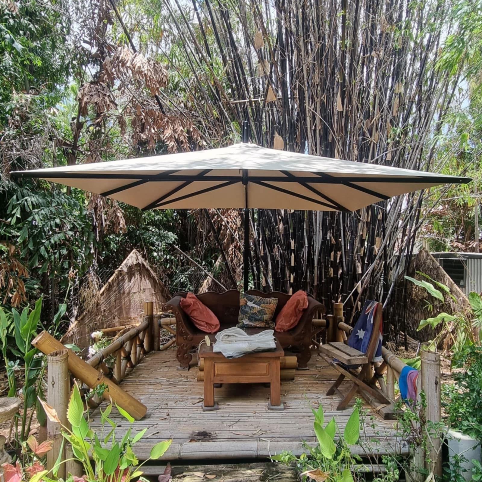 Umbrella Shading— Aerosail Engineered Fabric Structures In Winnellie, NT