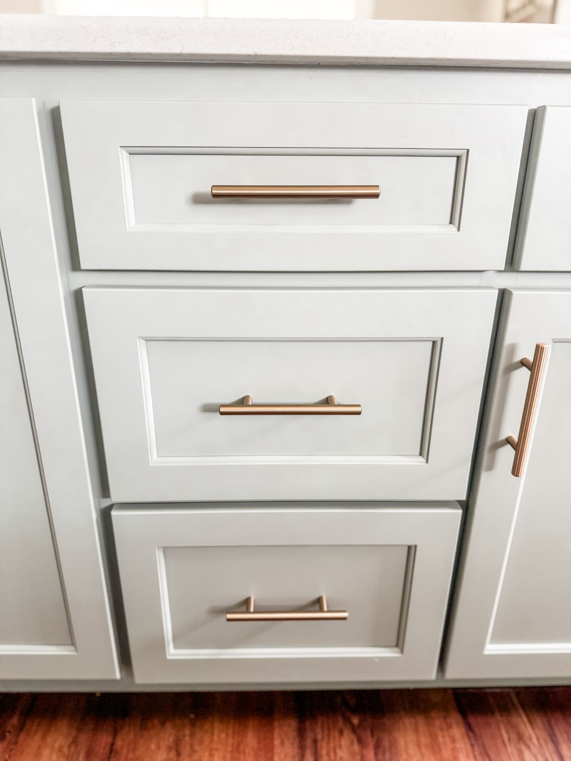 Cabinet modifications and painting services