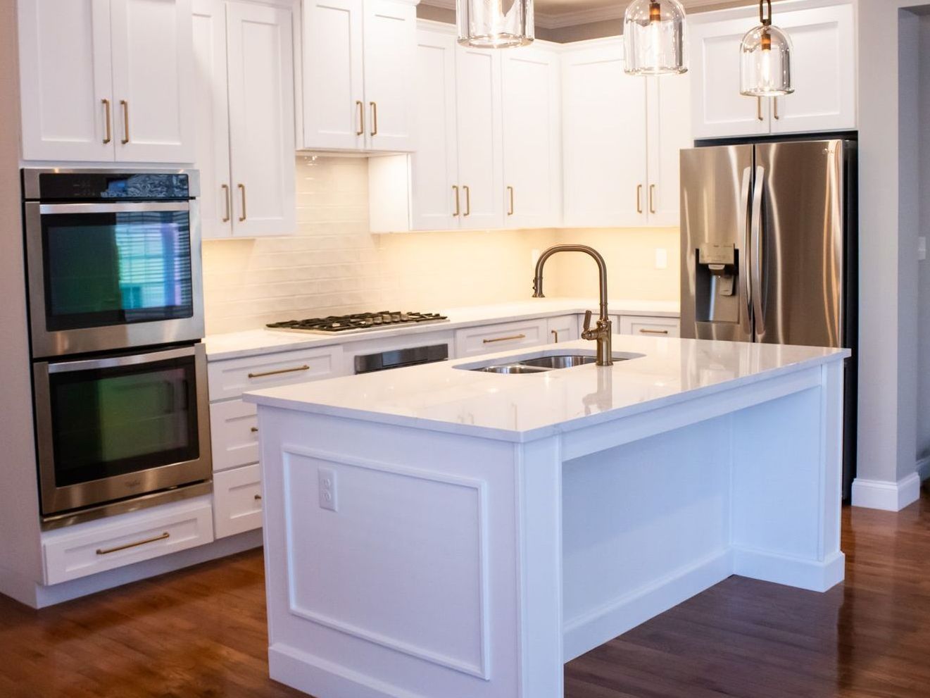 Cabinet Painting Before and After in Central PA