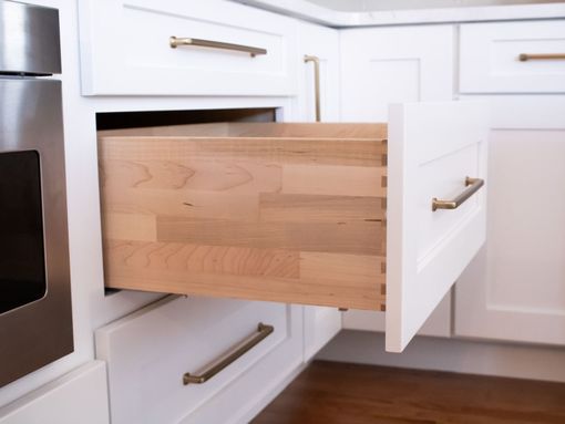 Kitchen cabinet painting in Central PA | New Drawer Boxes