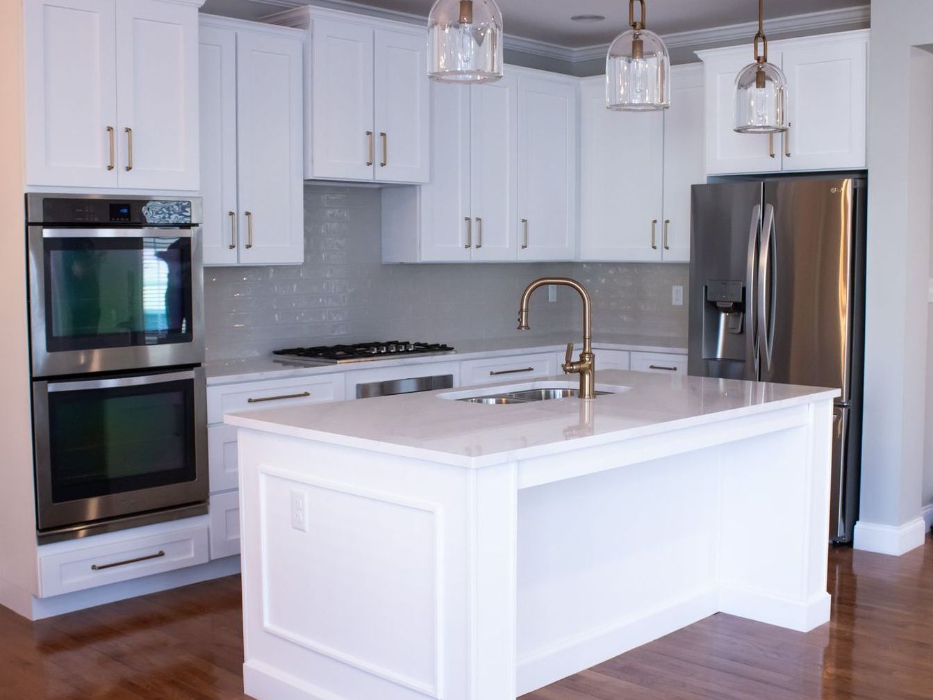 Kitchen cabinet painting project in Central PA
