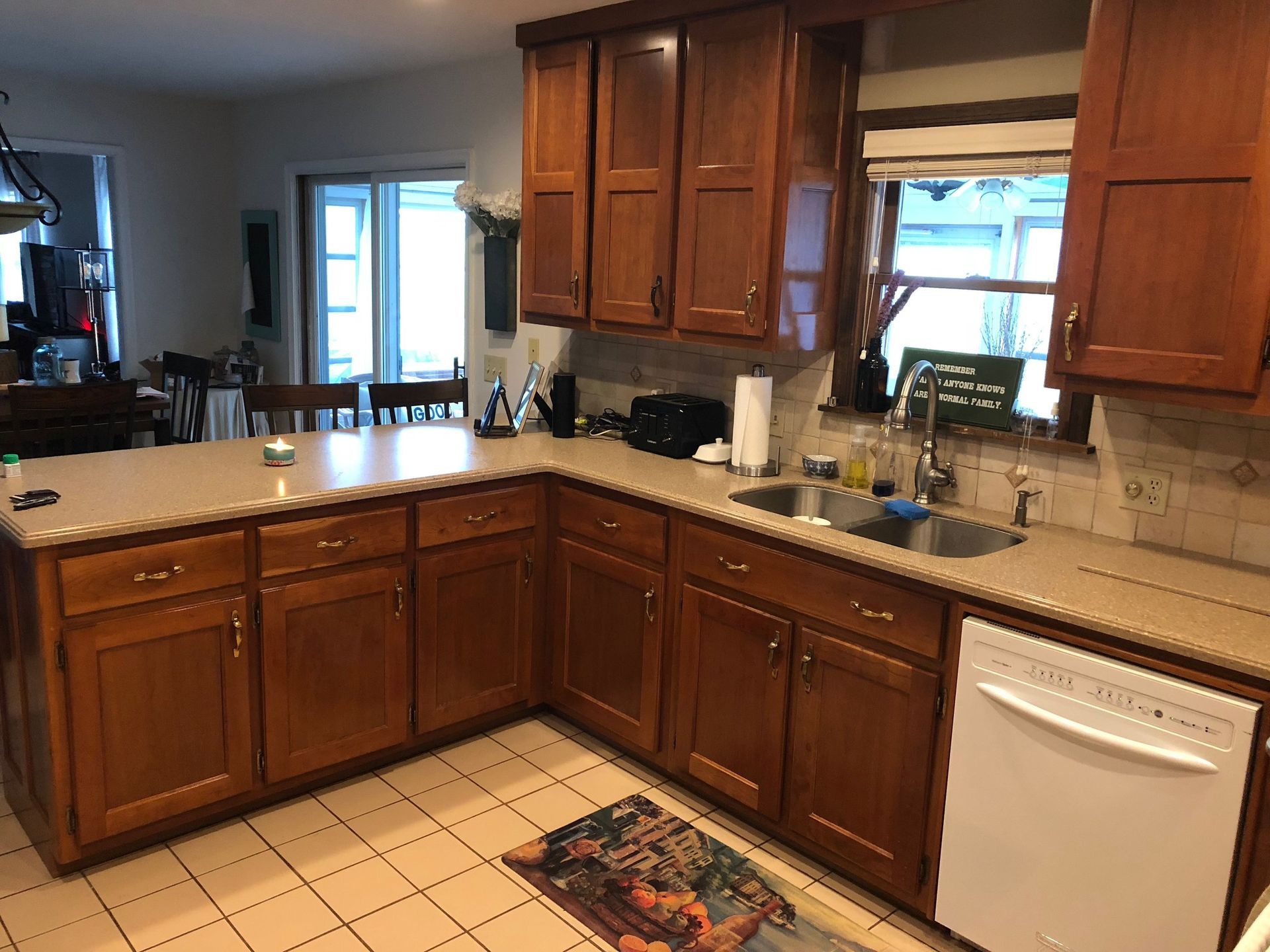 before kitchen cabinet painting Harford, MD