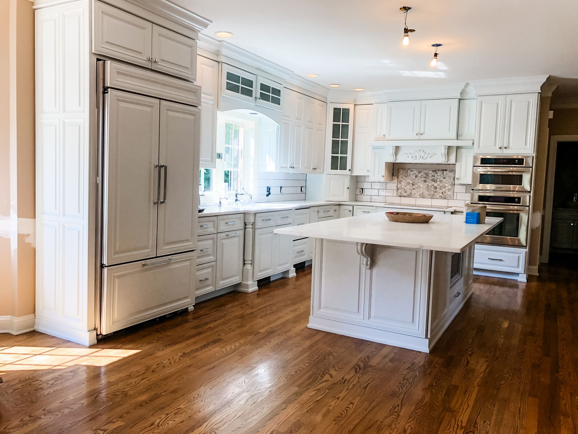 kitchen cabinet makeover in Central PA home