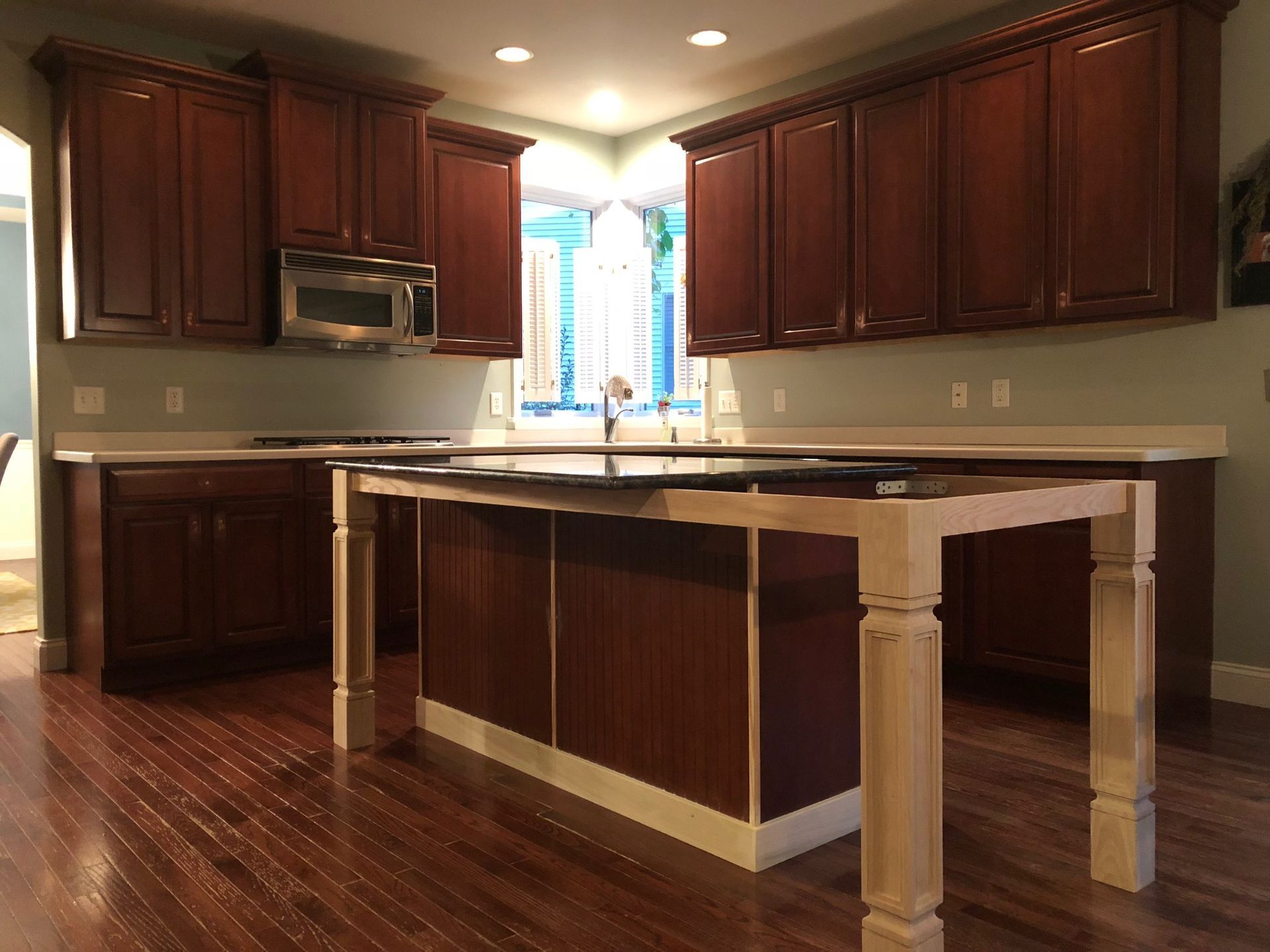Kitchen cabinet painting in Central PA | BEFORE