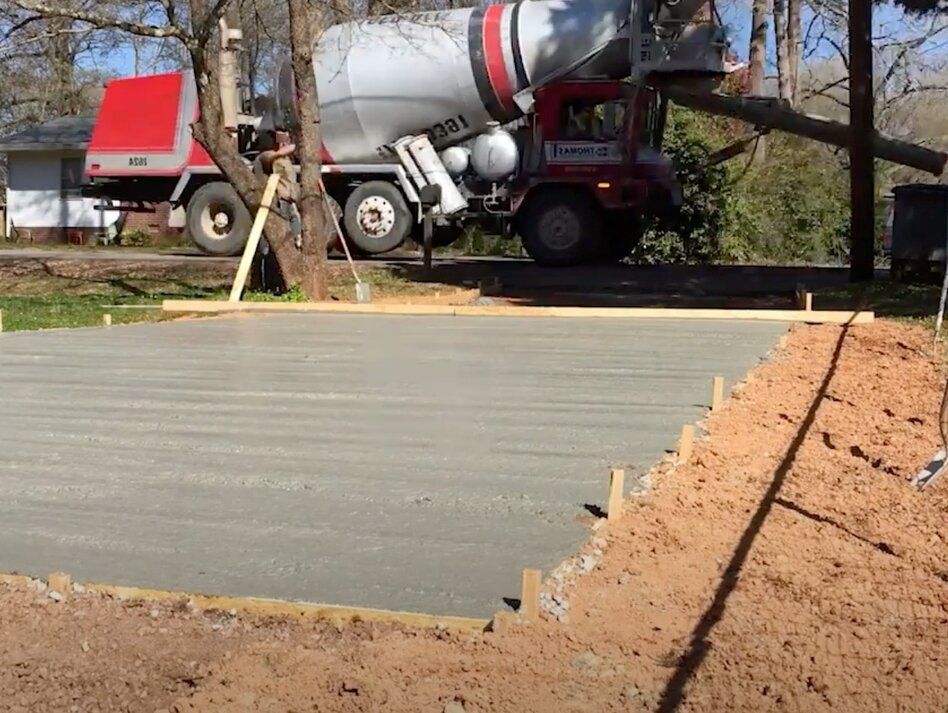 install new concrete slab