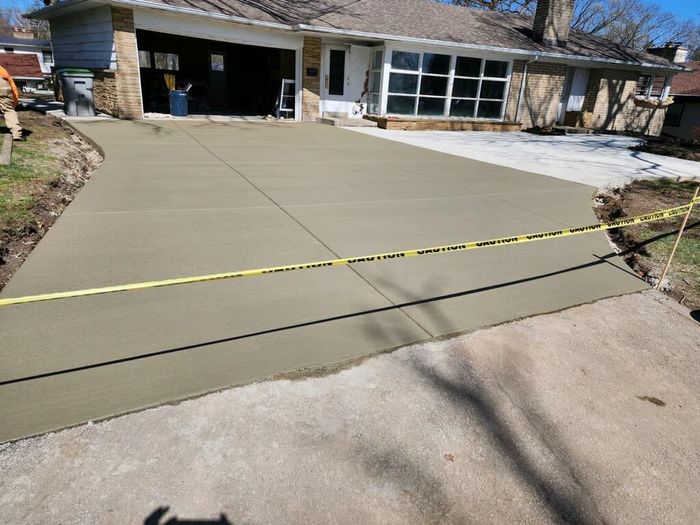 concrete installation in Milwaukee county