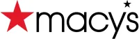 A macy 's logo with a red star on a white background.
