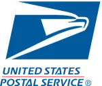 The logo for the united states postal service
