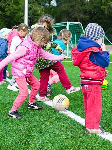 Kids Playing Soccer