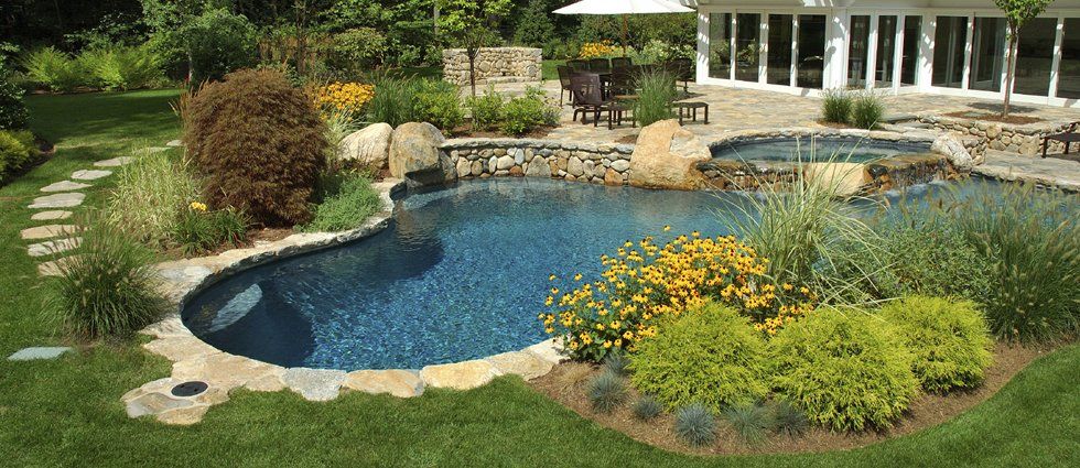 Indigo Pool landscaping