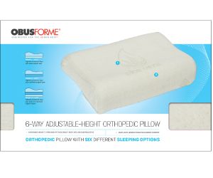 Obusforme 6 way adjustable pillow sale