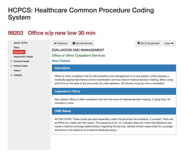 CPT Code 99203 & New Patient Billing | PCG