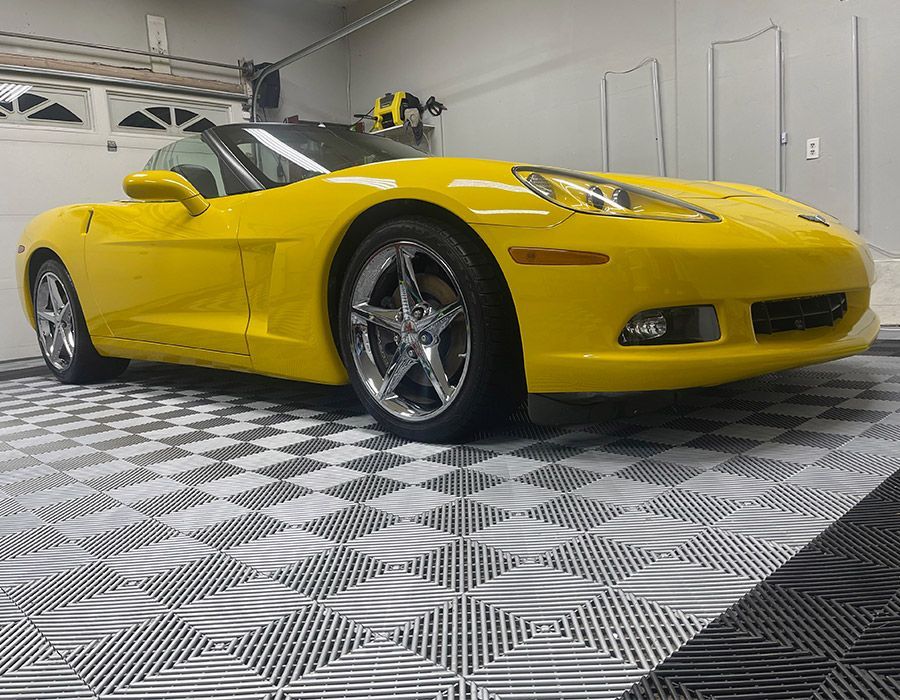 Yellow Corvette