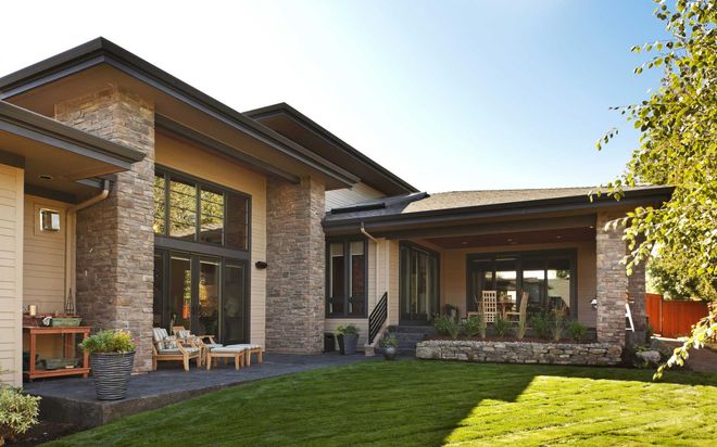 Wonderful Backyard Of Luxury Home — Spokane, WA — Morris Clark Siding & Roofing