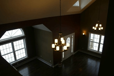 Interior of a renovated room