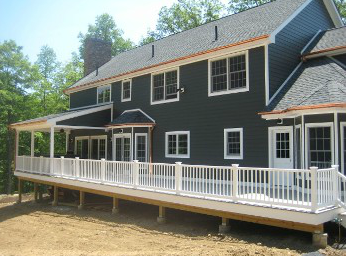 View of a renovated house