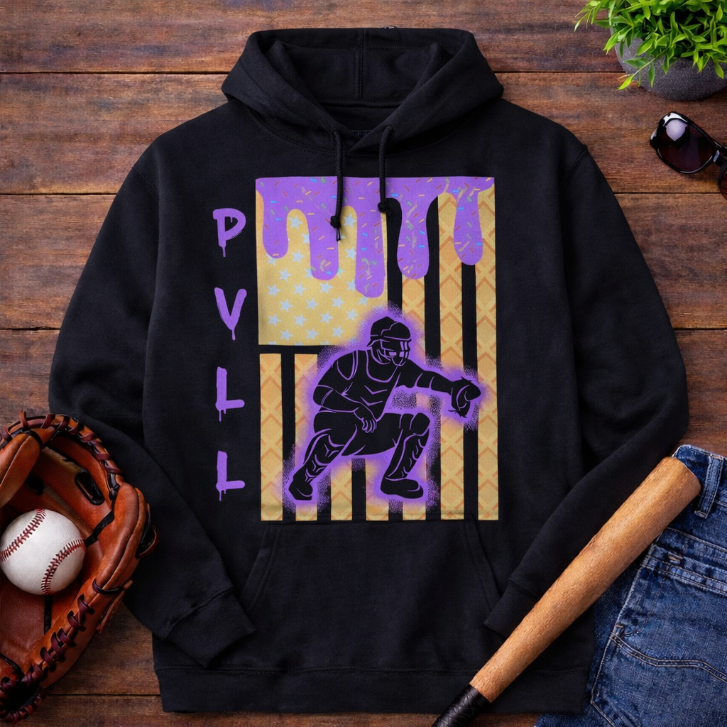 Catcher's Drip Youth T-shirt - black