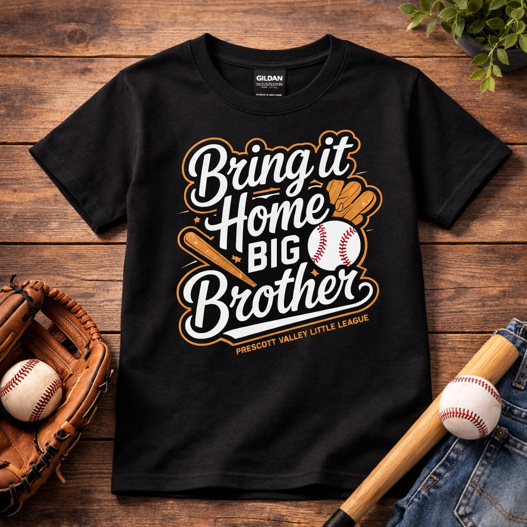 Bring it Home Big Brother T-Shirt - red