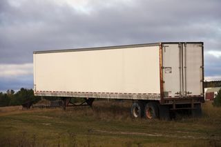 a long white container