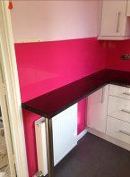 White Hygienic cladding and accessories