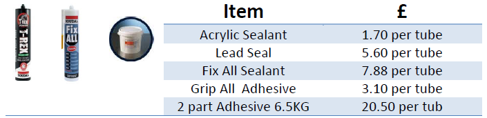 Sealants and Adhesives