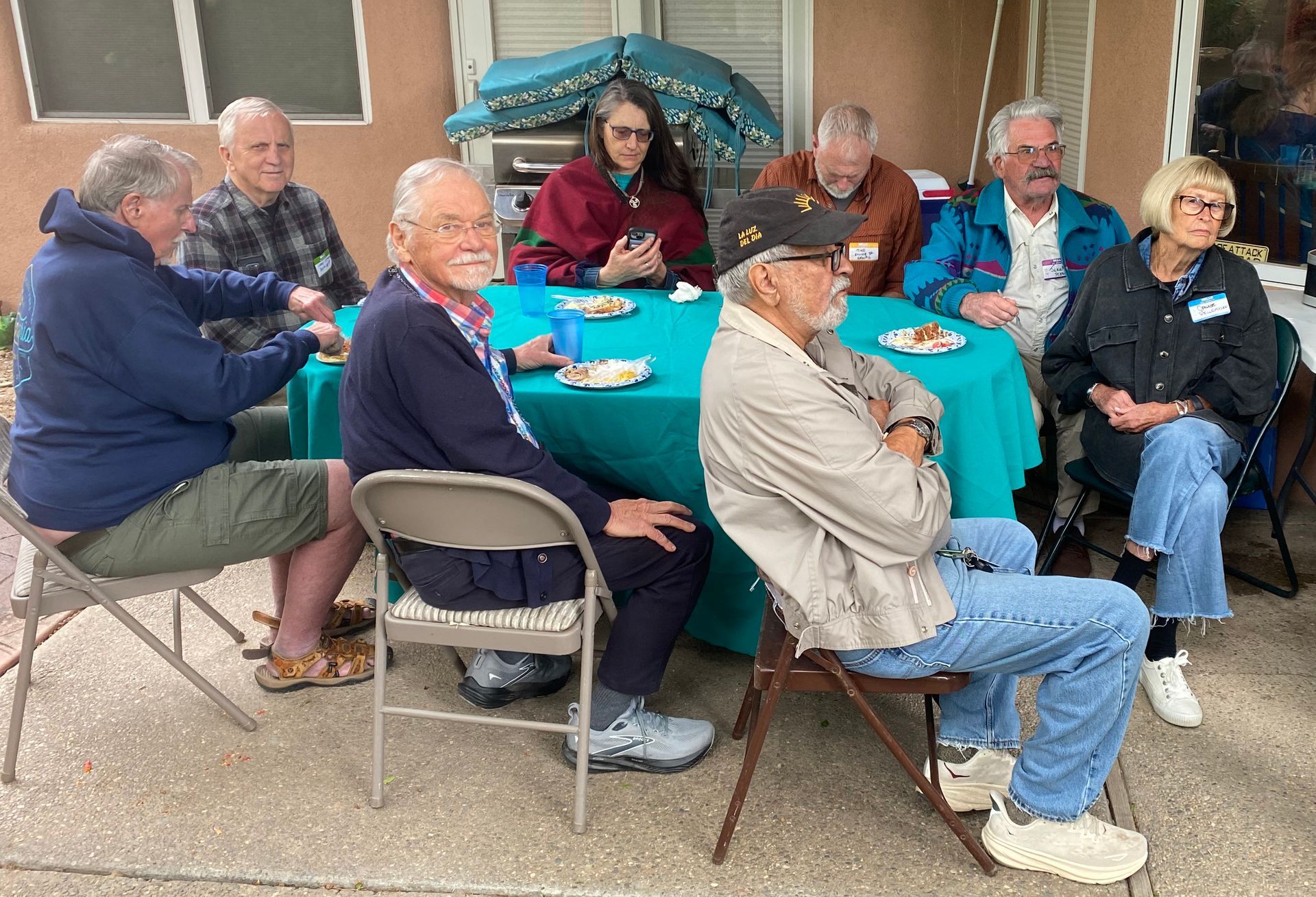 A group of returned volunteers and staff from Peace Corps Bolivia gather for a reunion in Albuquerque