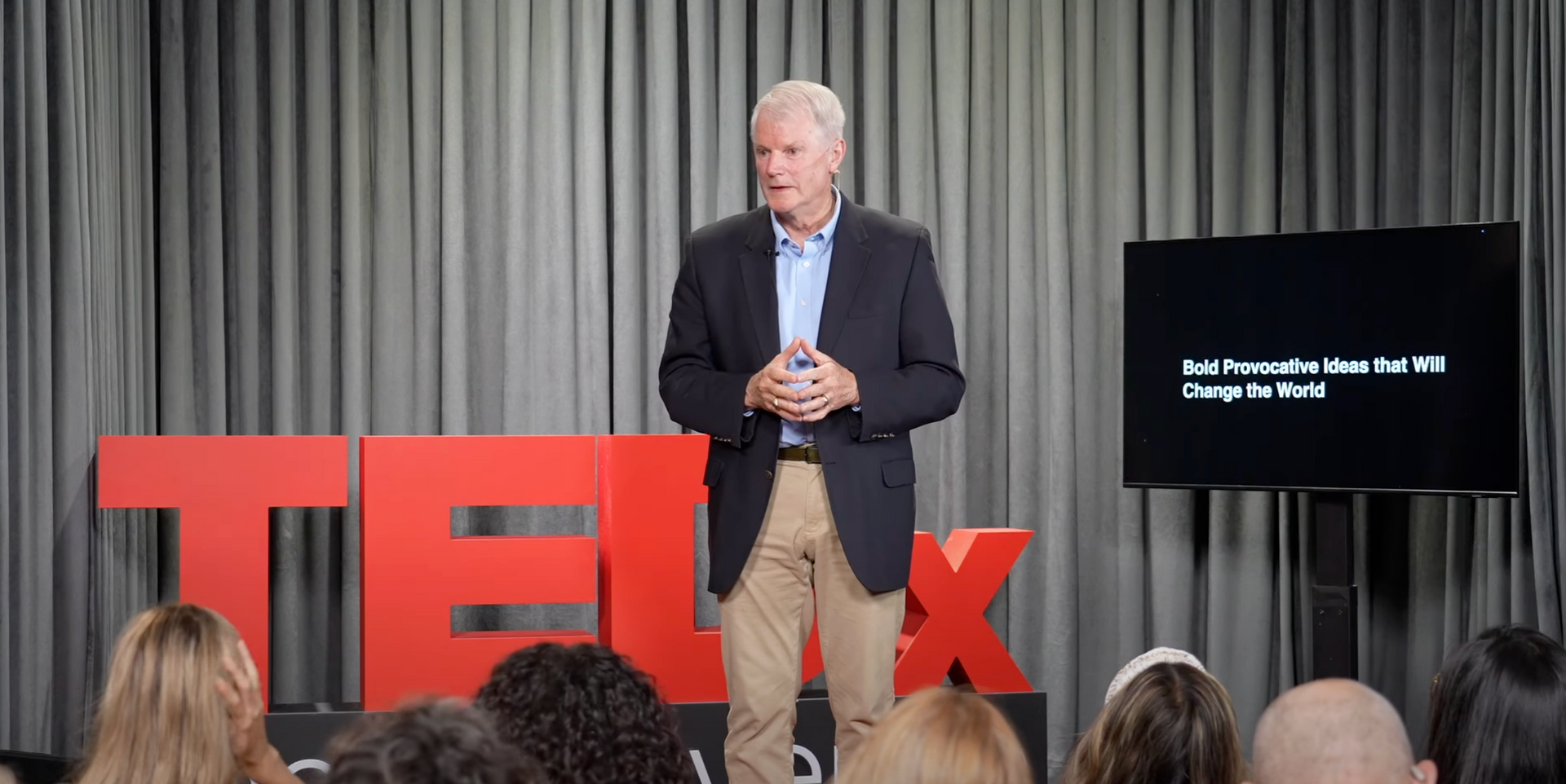 A screeenshot of Congressman Brian Baird's TEDx Talk