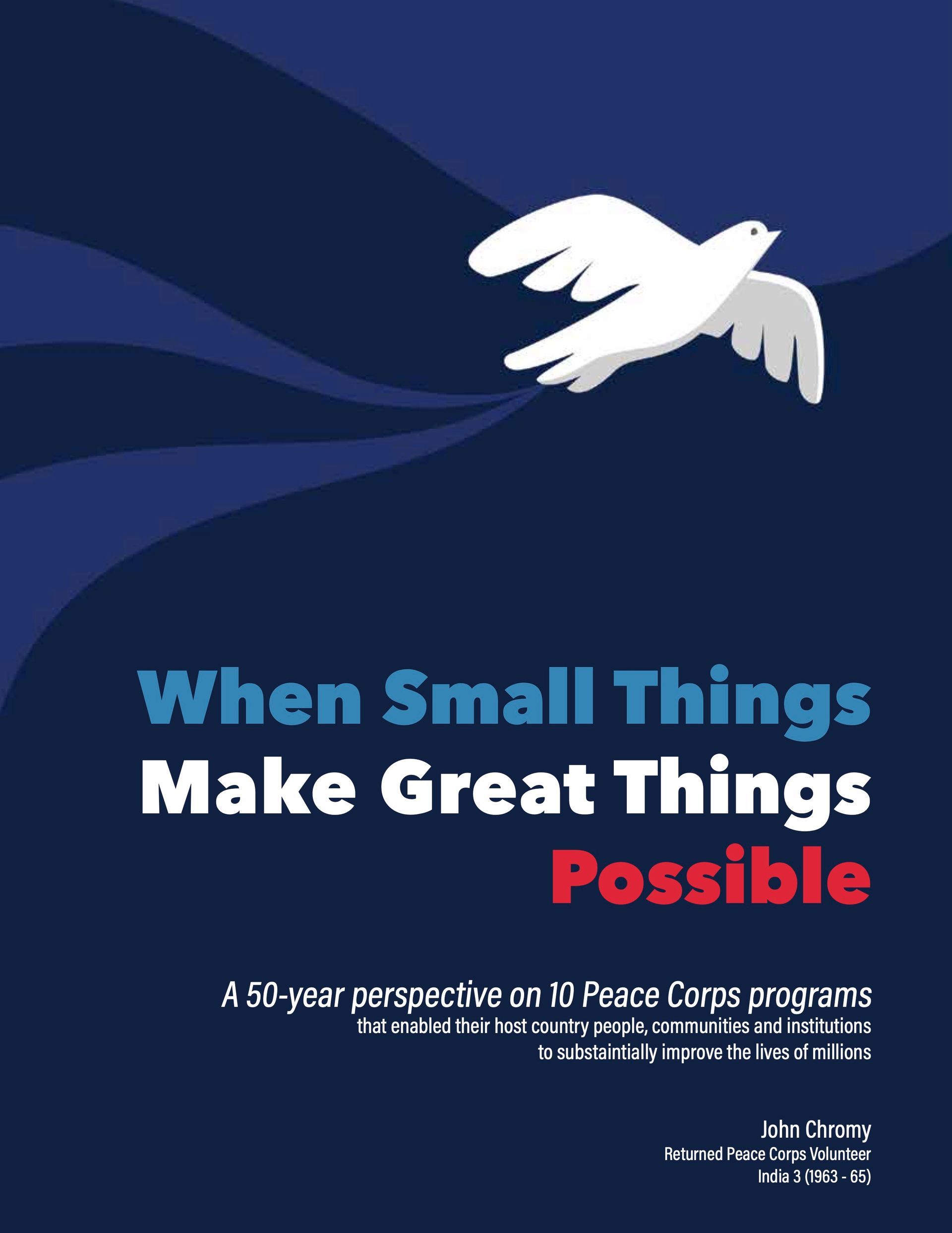 An image of the cover of the publication “When Small Things Make Great Things Possible” 