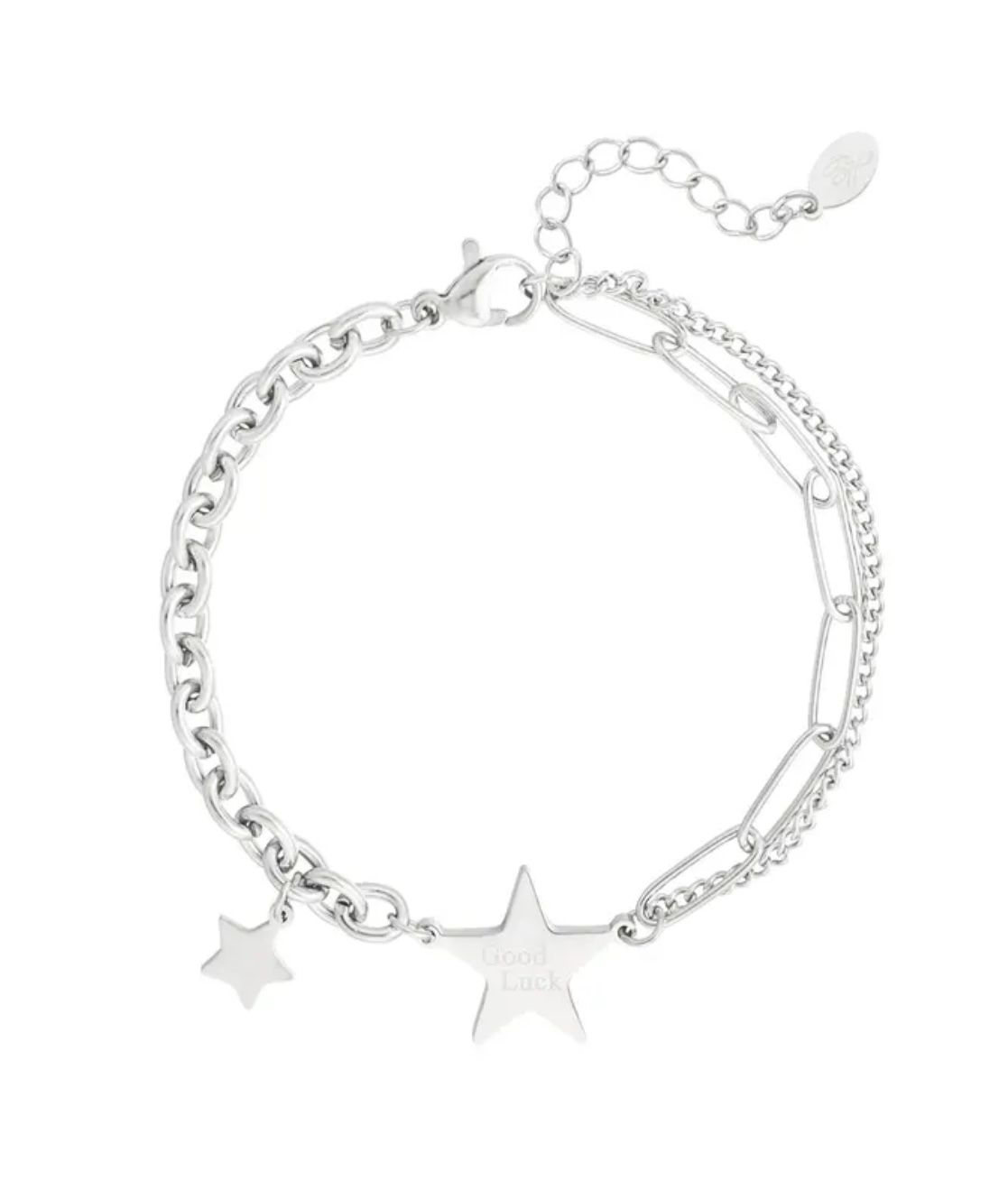 Armband good luck goud of zilver