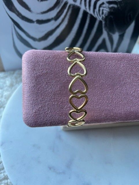 Bangle armband hart