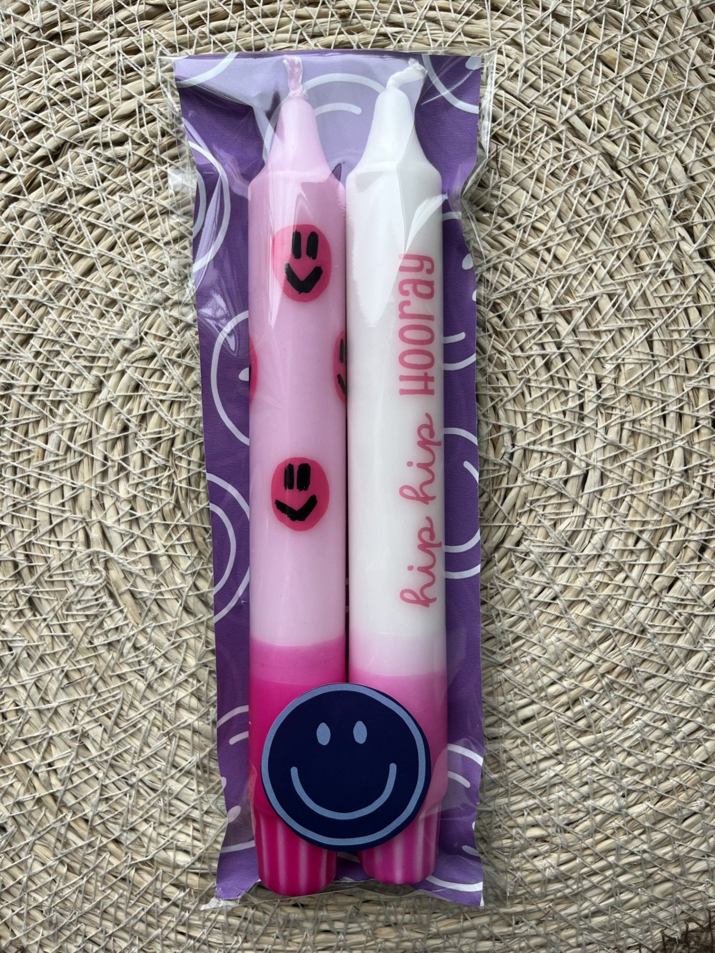 Kaarsenset hip hip hooray