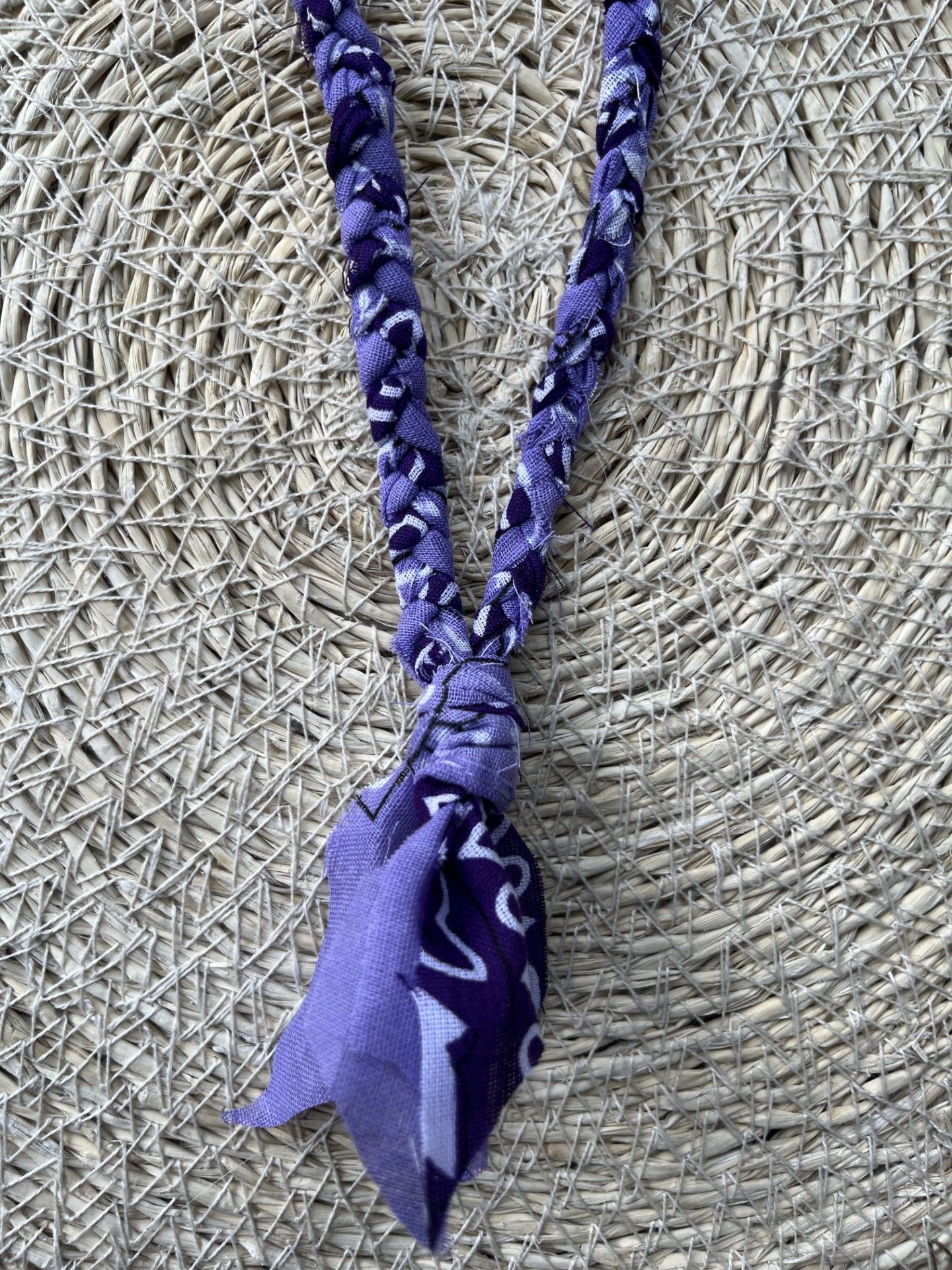 Bandana paars en lila