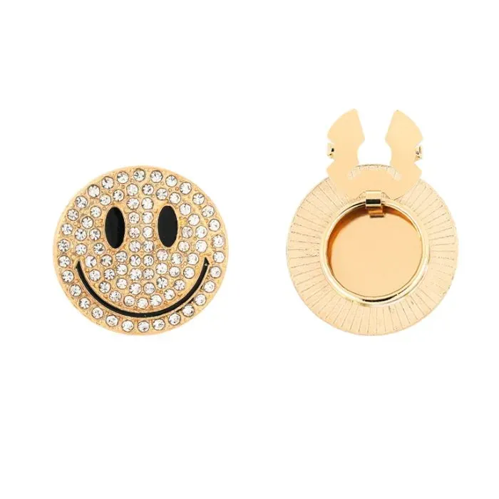 Button cover set smiley