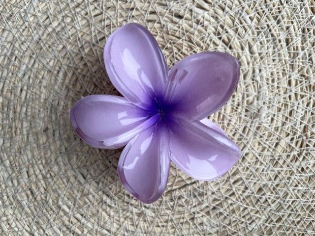 Haarclip shine flower