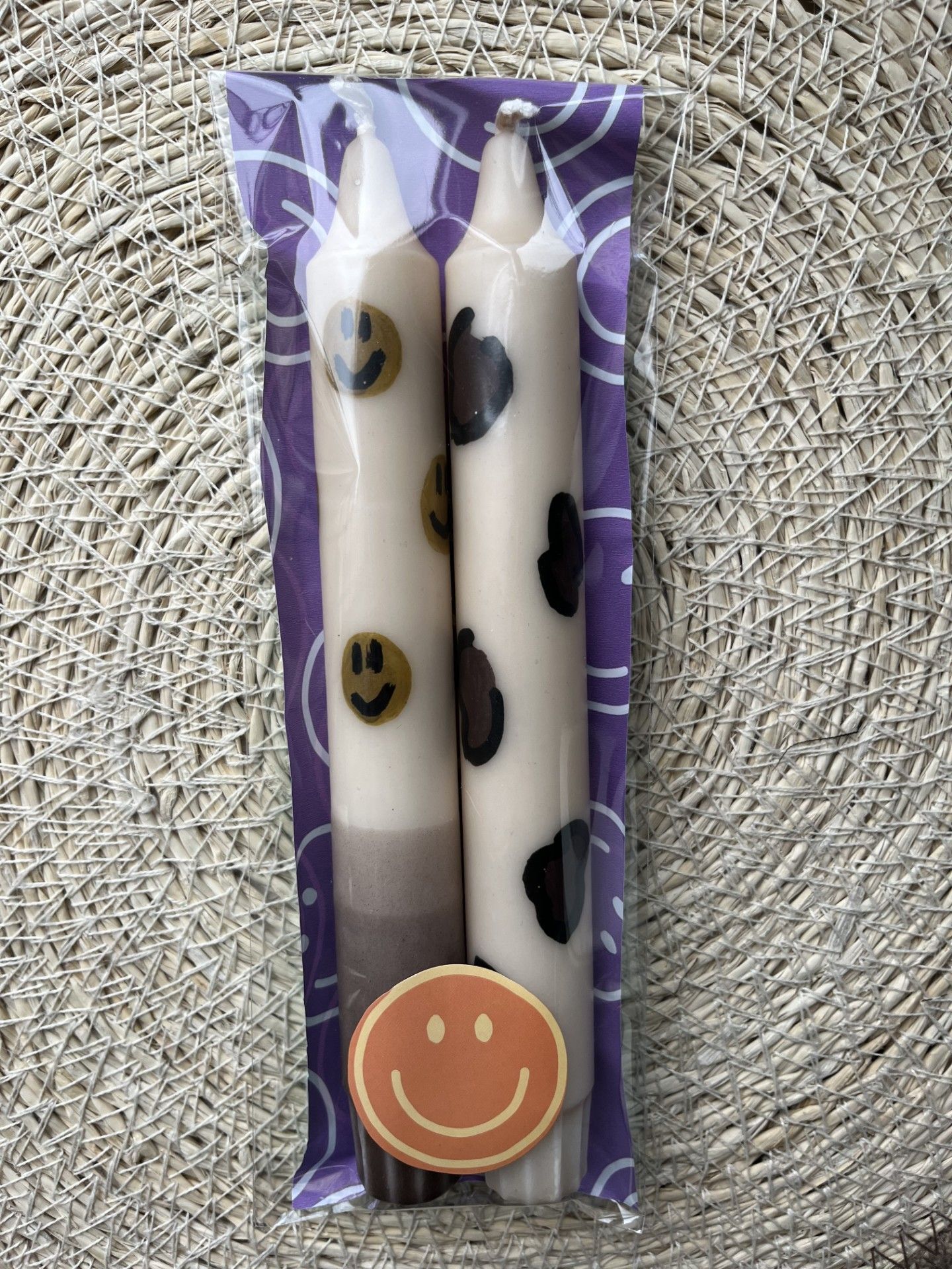 Kaarsenset panter smiley