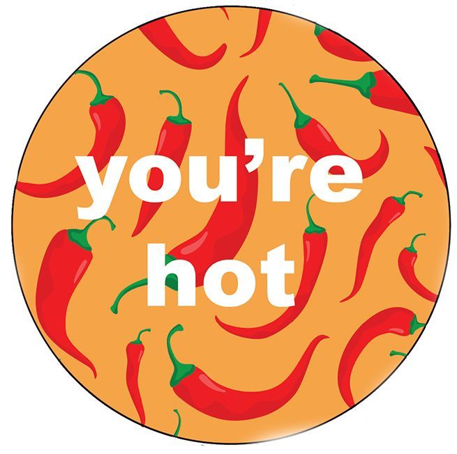 Onderzetter you're hot