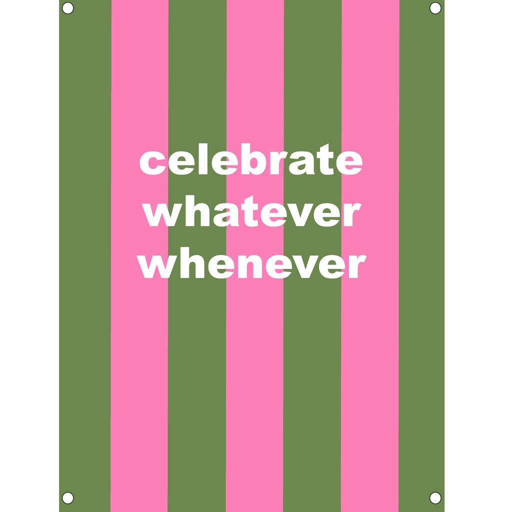 Tuinposter celebrate 60x80