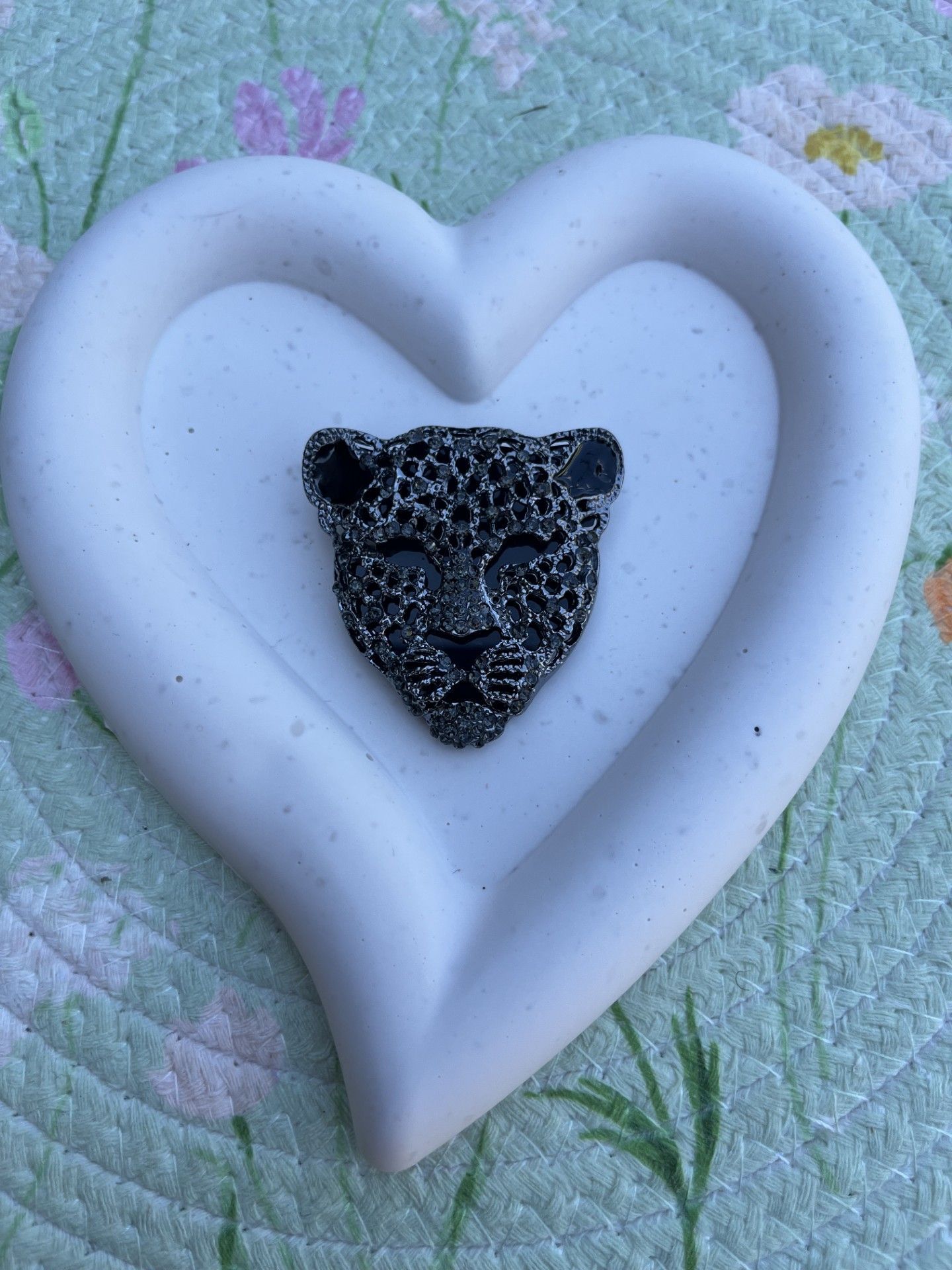 Broche panter goud of zilver