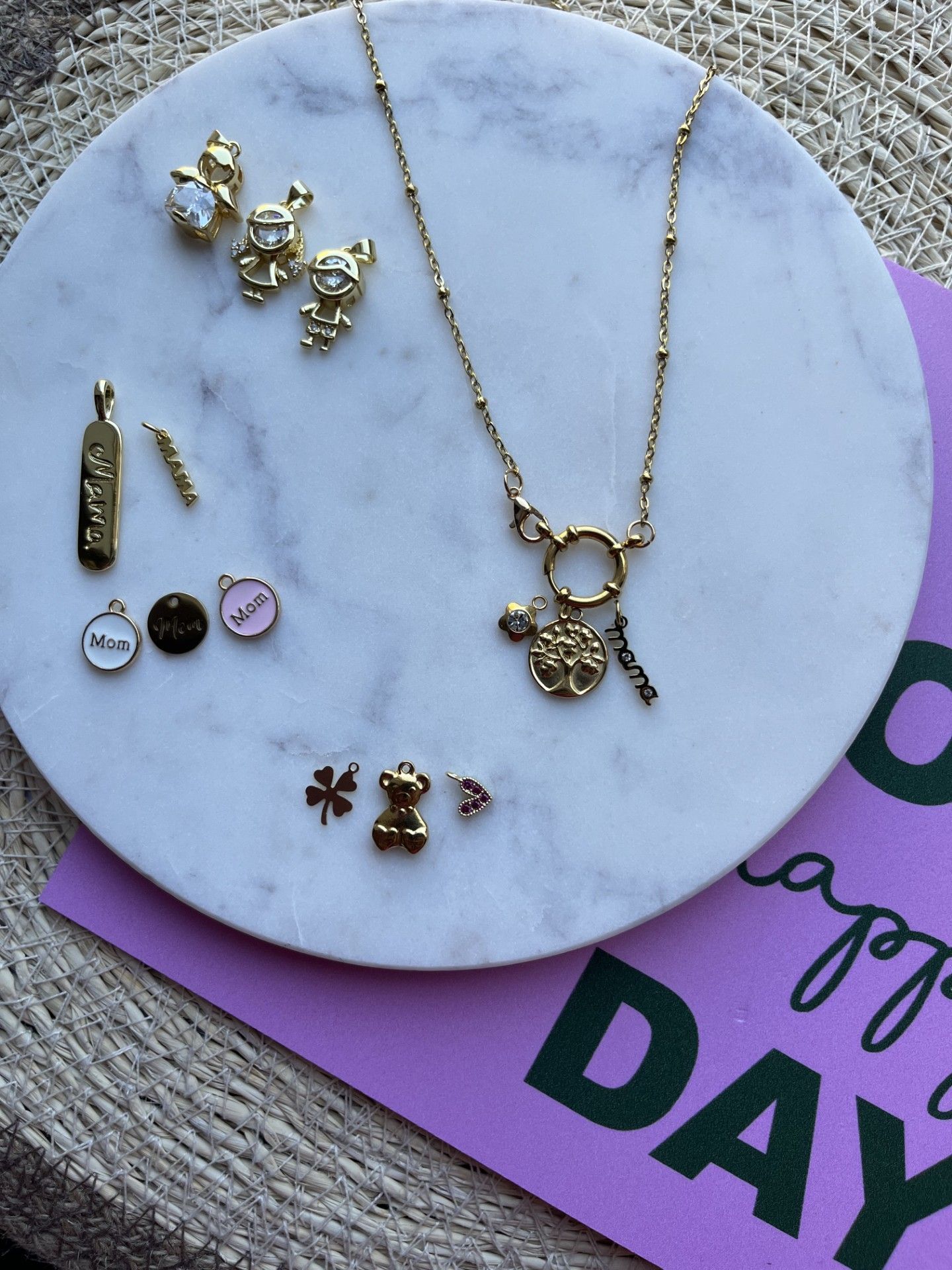 Ketting met boeislot goud of zilver