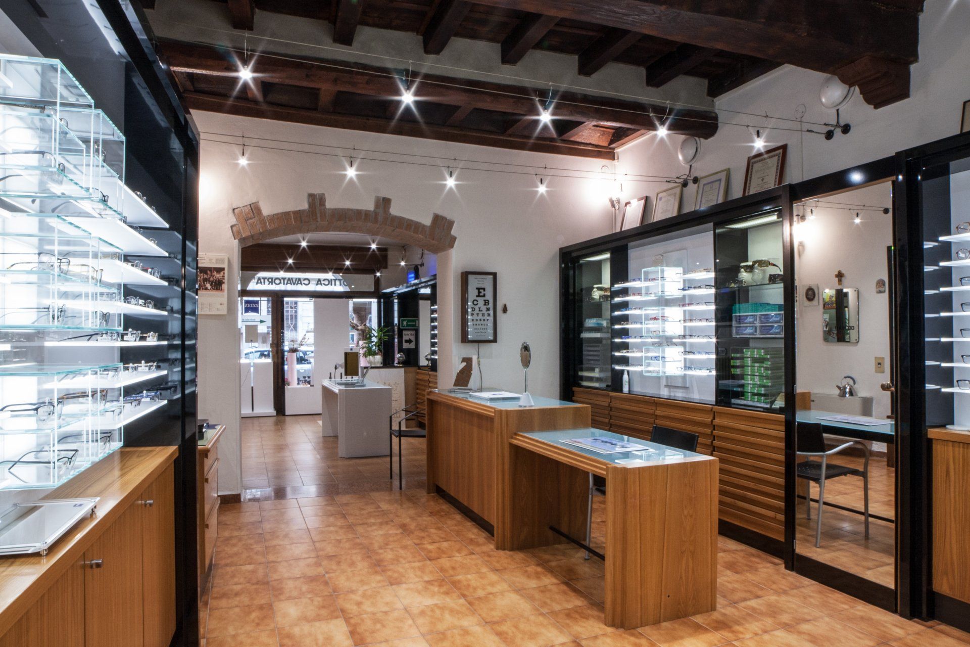 interno ottica cavatorta